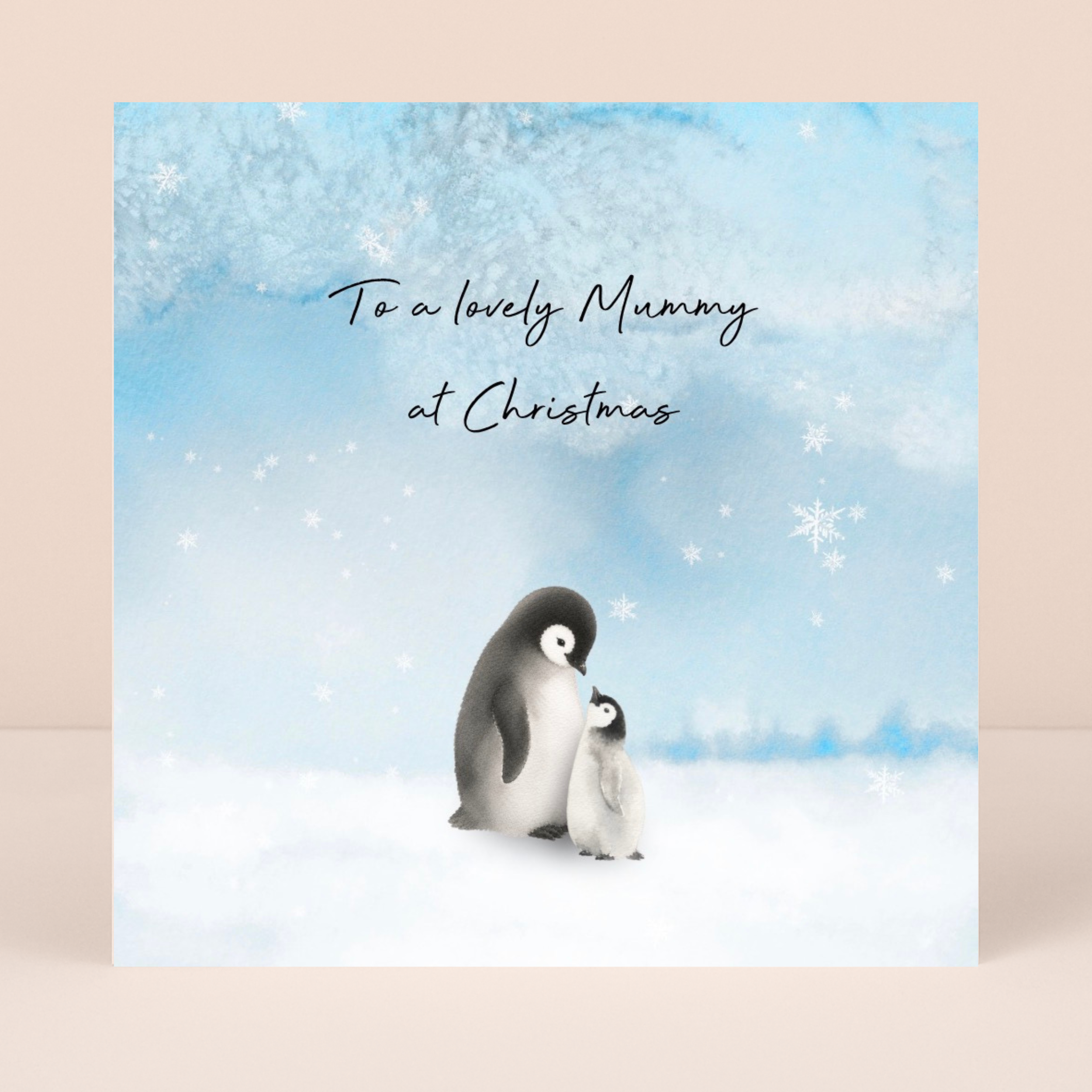Petimo - Lovely Mummy Penguin Cute Christmas Card