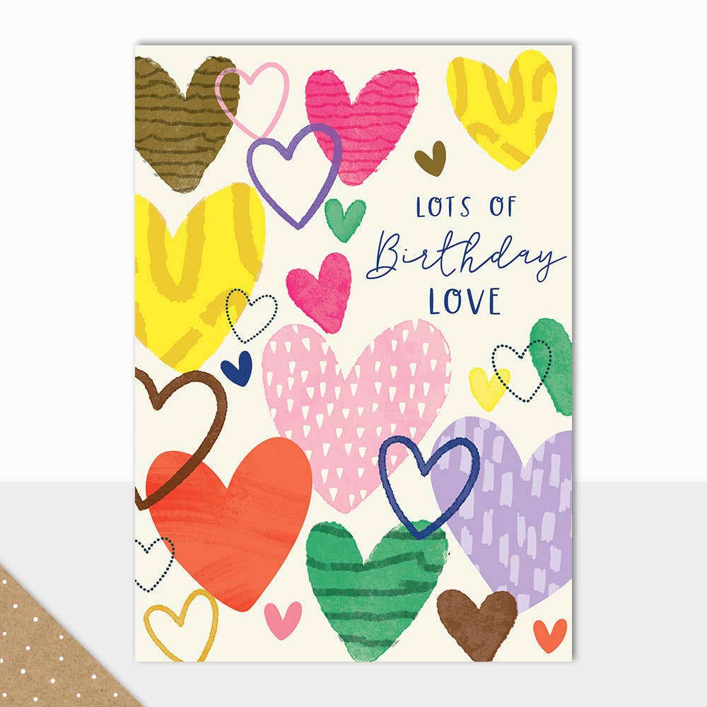 Eden Collection - Lots Of Birthday Love Card - More Than Just a Gift | Narborough Hall