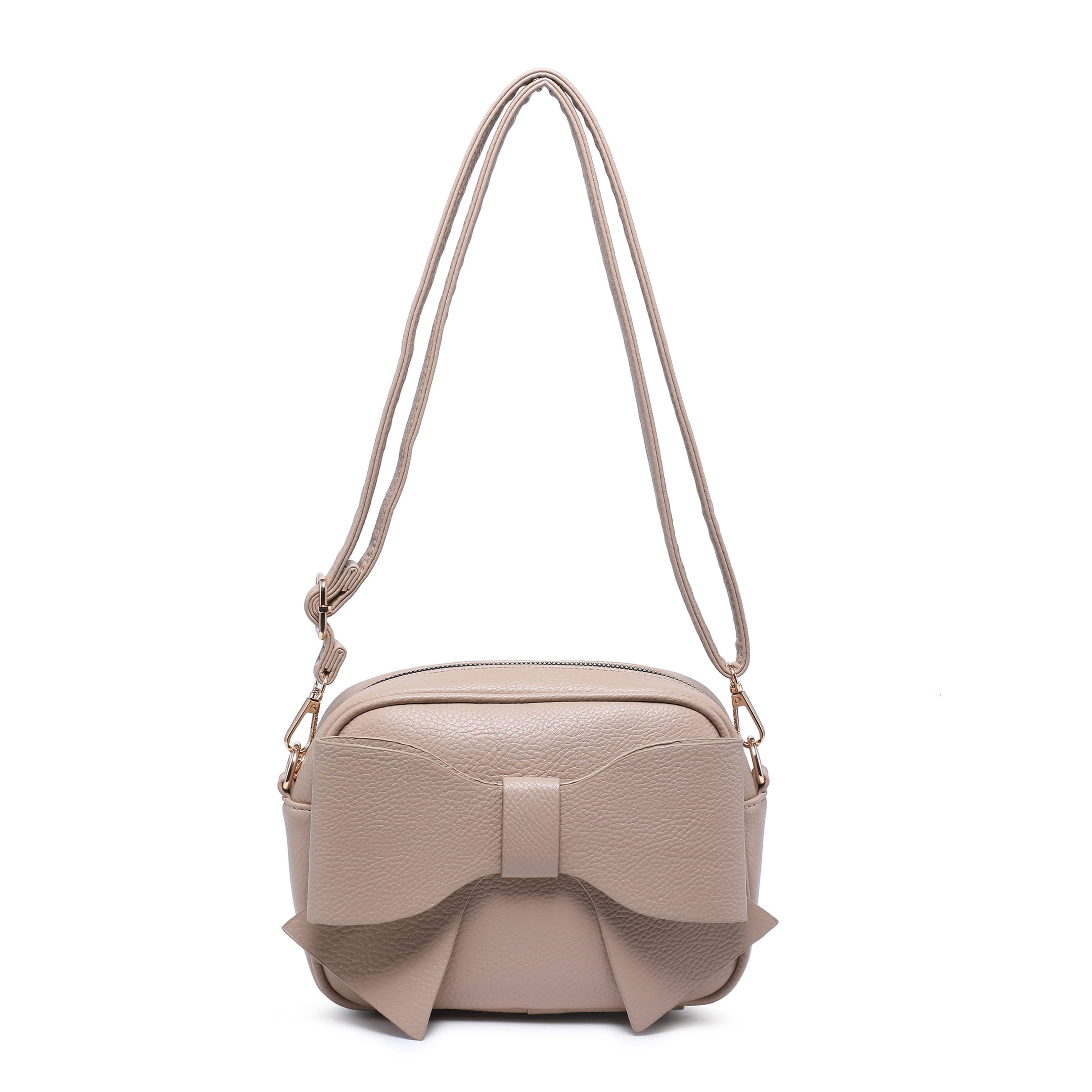 Beau Light Blue Crossbody Bow Bag