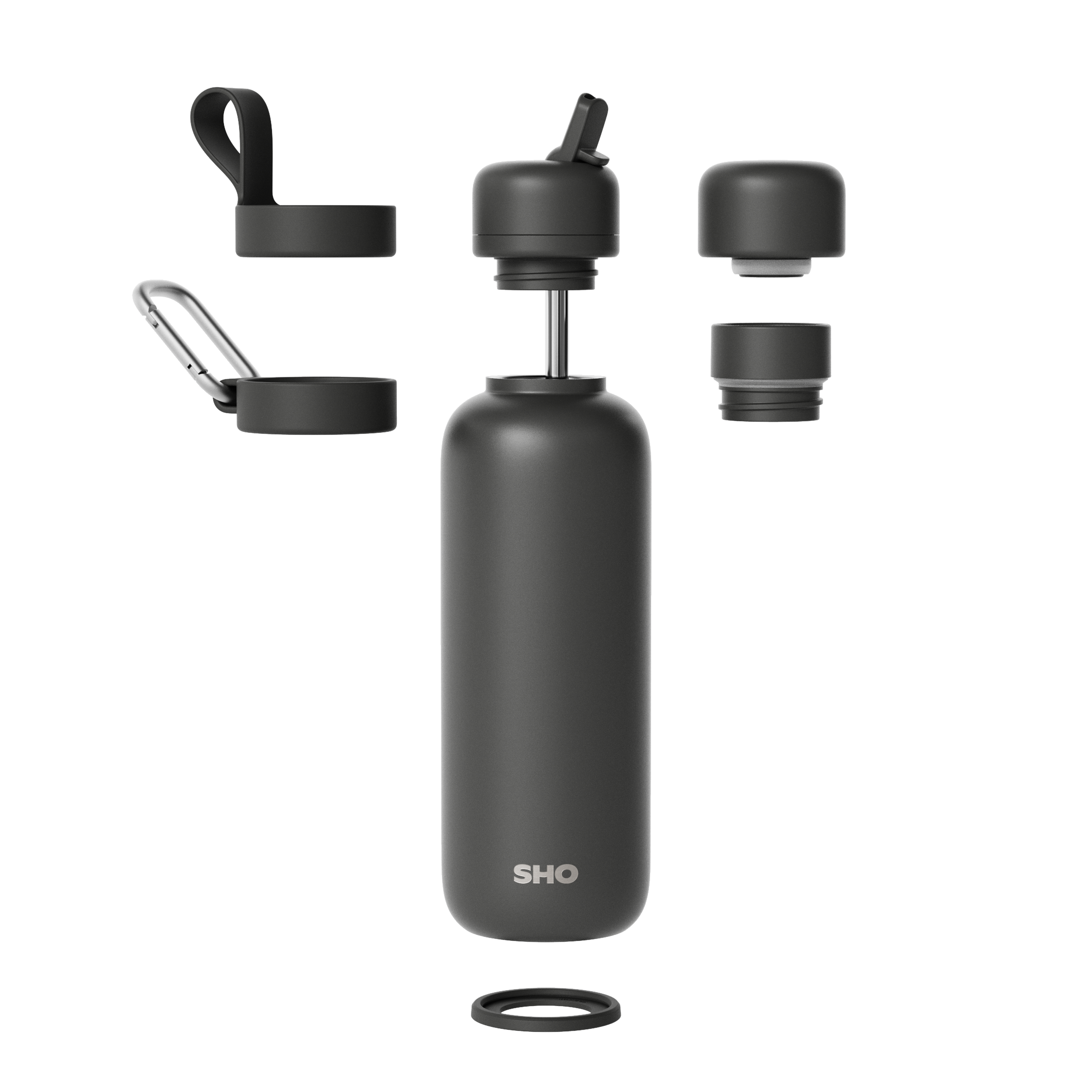 SHO - Newt┃Premium Insulated Water Bottle: Cherry Charge / 500ml