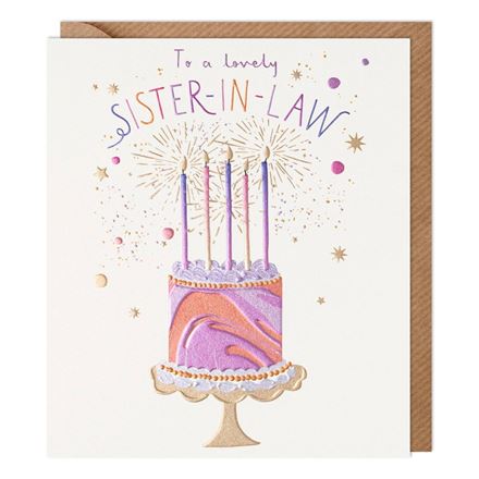 Pick 'N' Mix Lovely Sister-in -Law Birthday Card - More Than Just a Gift | Narborough Hall