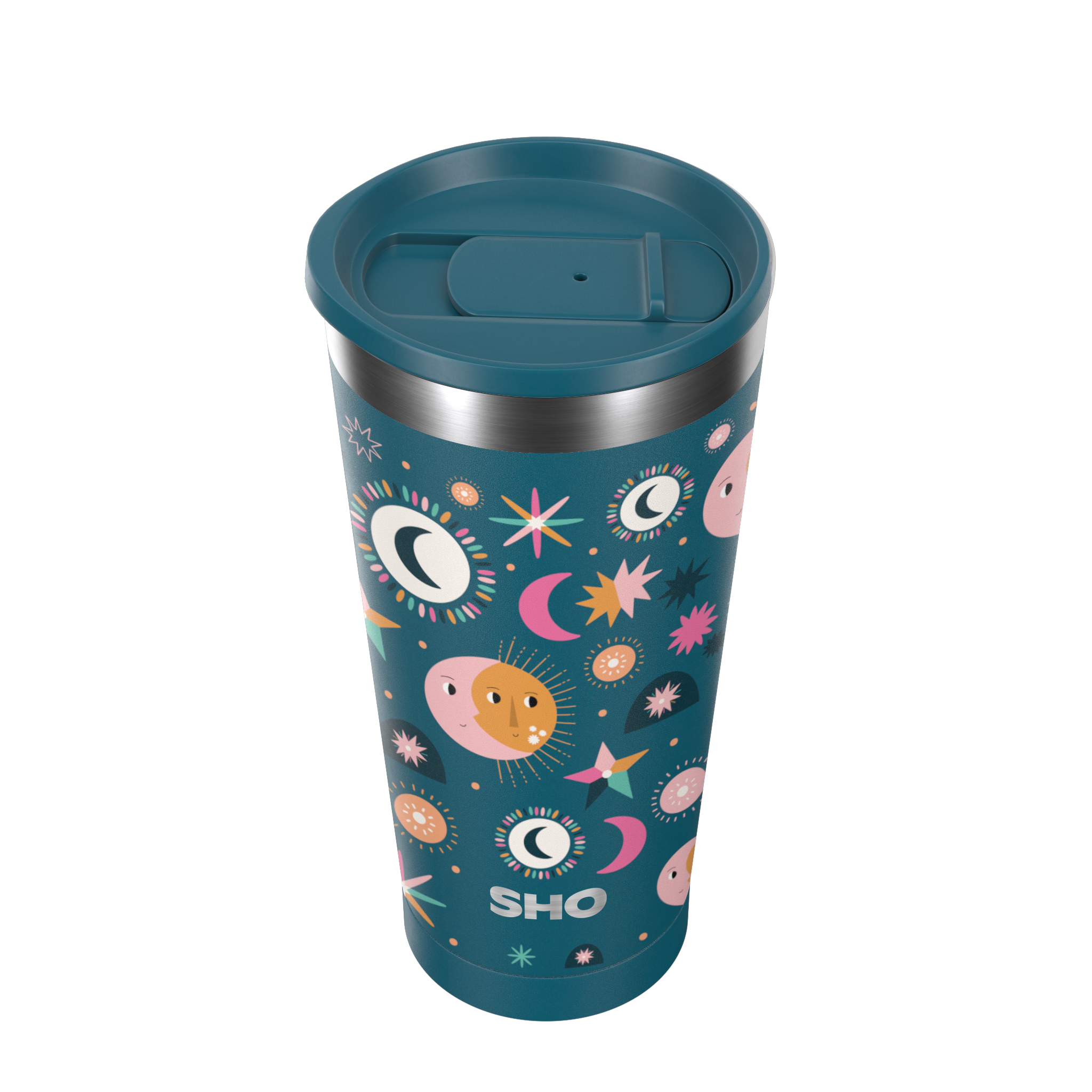 SHO - Calix┃Insulated Reusable Coffee Cup: Colours / Vintage Rose / 500ml