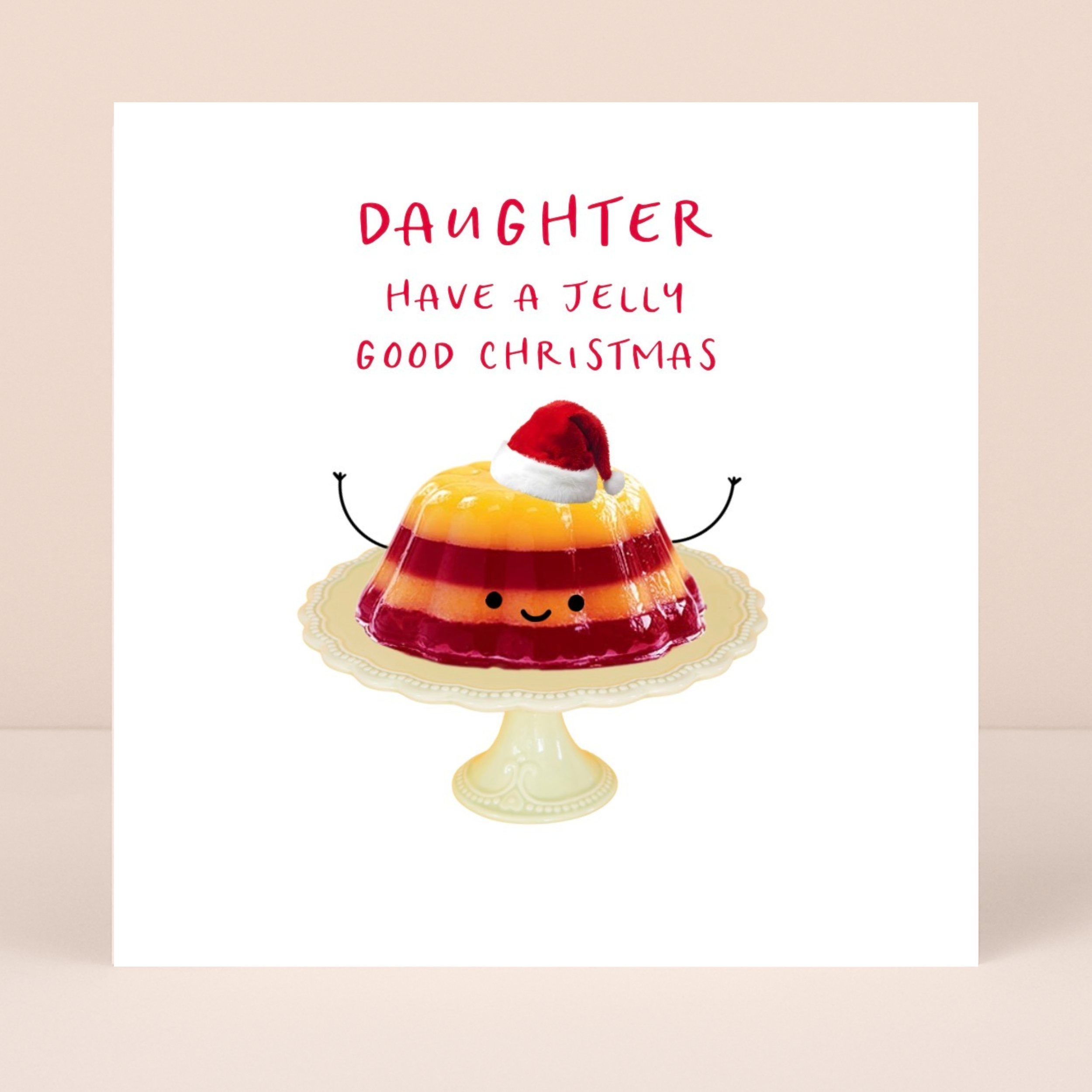 Petimo - Daughter Jelly Funny Better Together Christmas Card