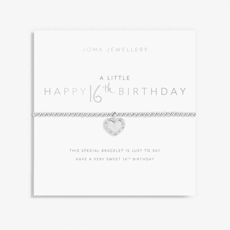 Joma Jewellery A Little Happy 16th Birthday Bracelet - More Than Just a Gift | Narborough Hall