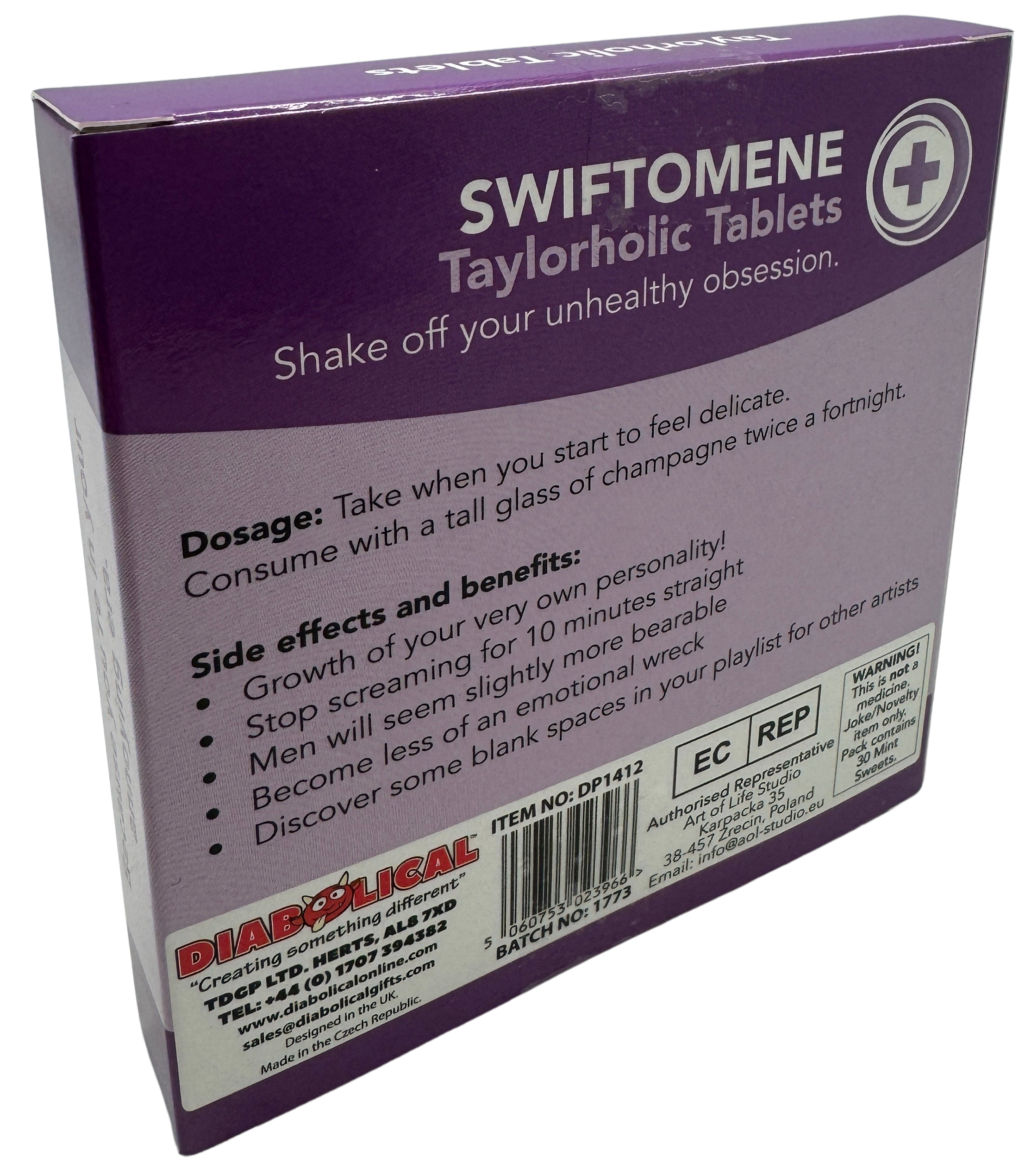 Swiftomene Candy Candy Mint Pills - More Than Just a Gift | Narborough Hall