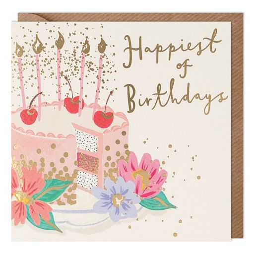 Pink Lemonade Happiest Of Days Birthday Card - More Than Just a Gift | Narborough Hall