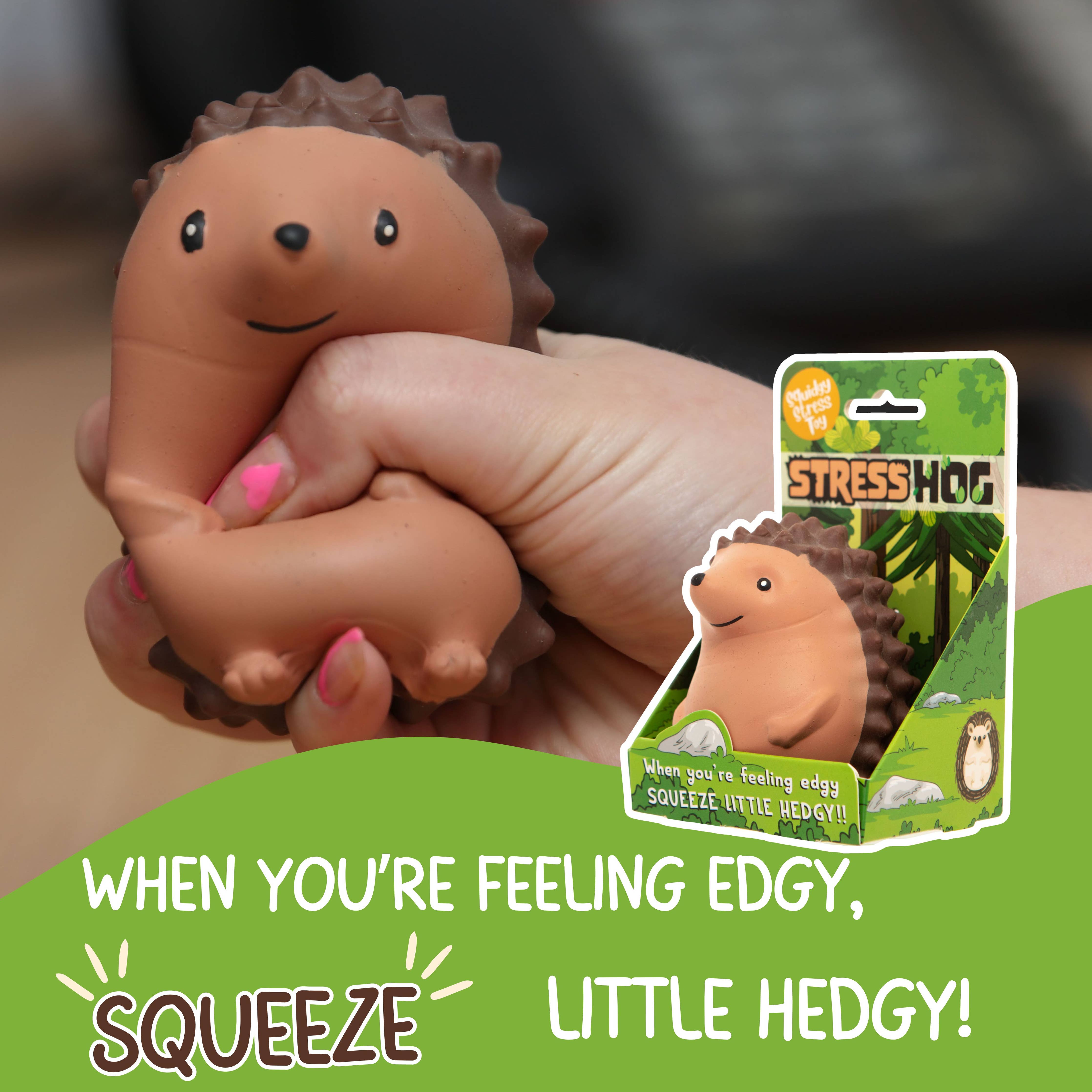 Squishy Toys - Stress Hog - Fidget Stress Ball/Toy