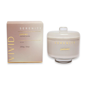 Serenity Vivid Candle - Patissier - More Than Just a Gift | Narborough Hall
