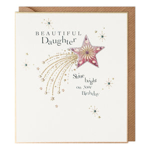 Starlet Beautiful Daughter Birthday Card - More Than Just a Gift | Narborough Hall