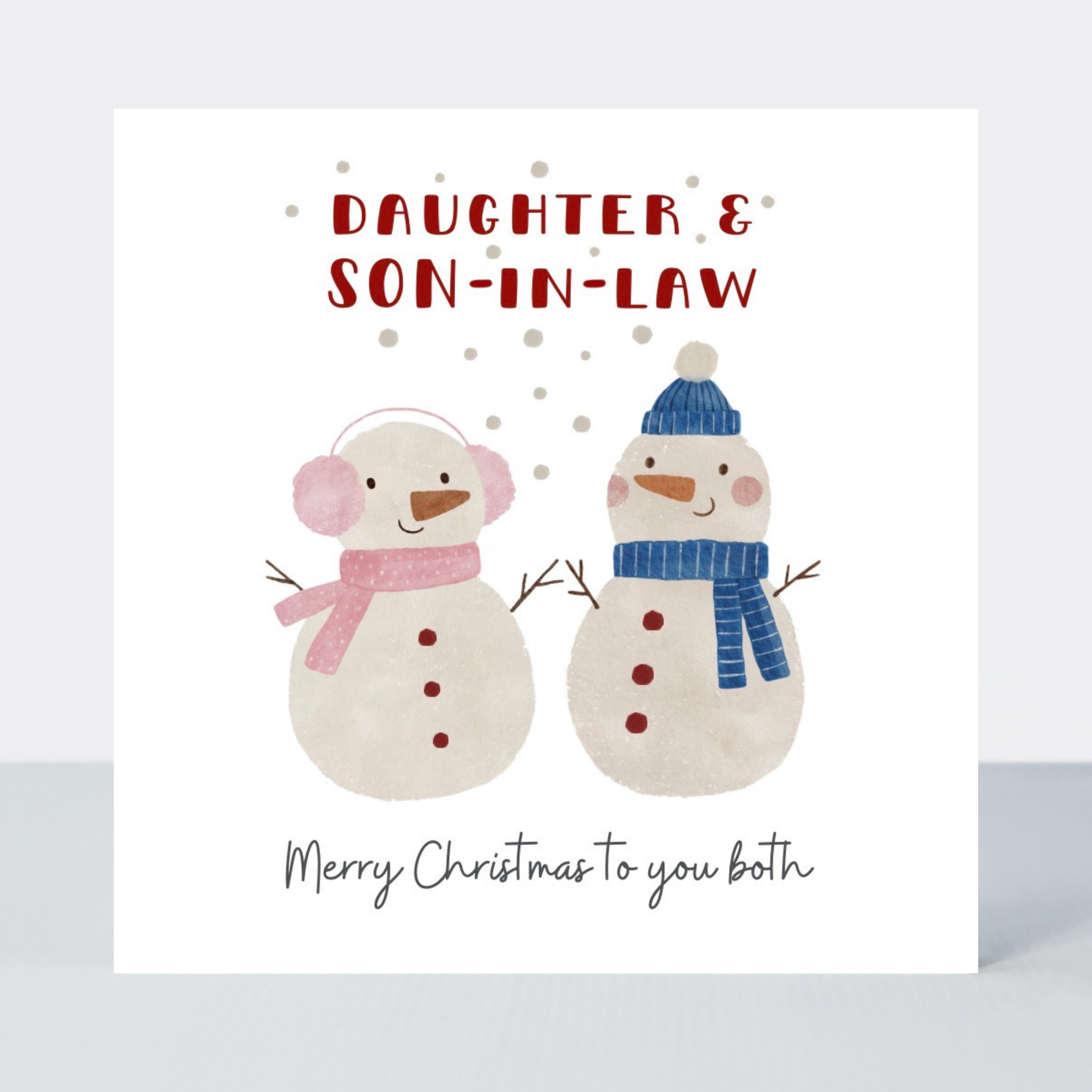 Petimo - Daughter & Son-in-Law Holly Jolly Christmas Card