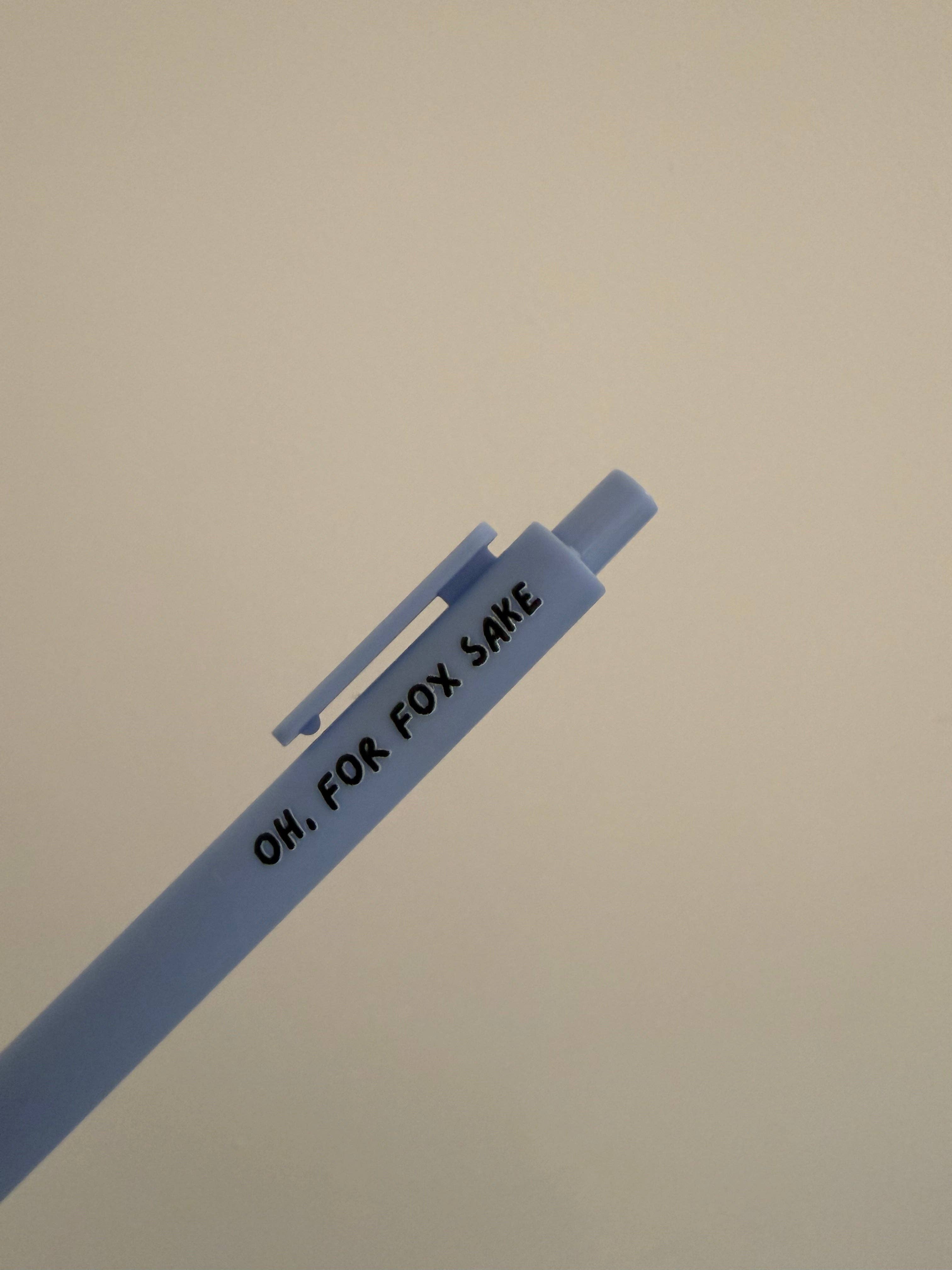 Quirky Doodles - Funny Quote Pens: Coral Pink