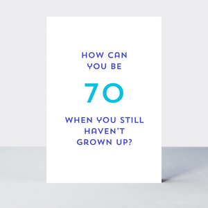 Quip 70 Card - More Than Just a Gift | Narborough Hall