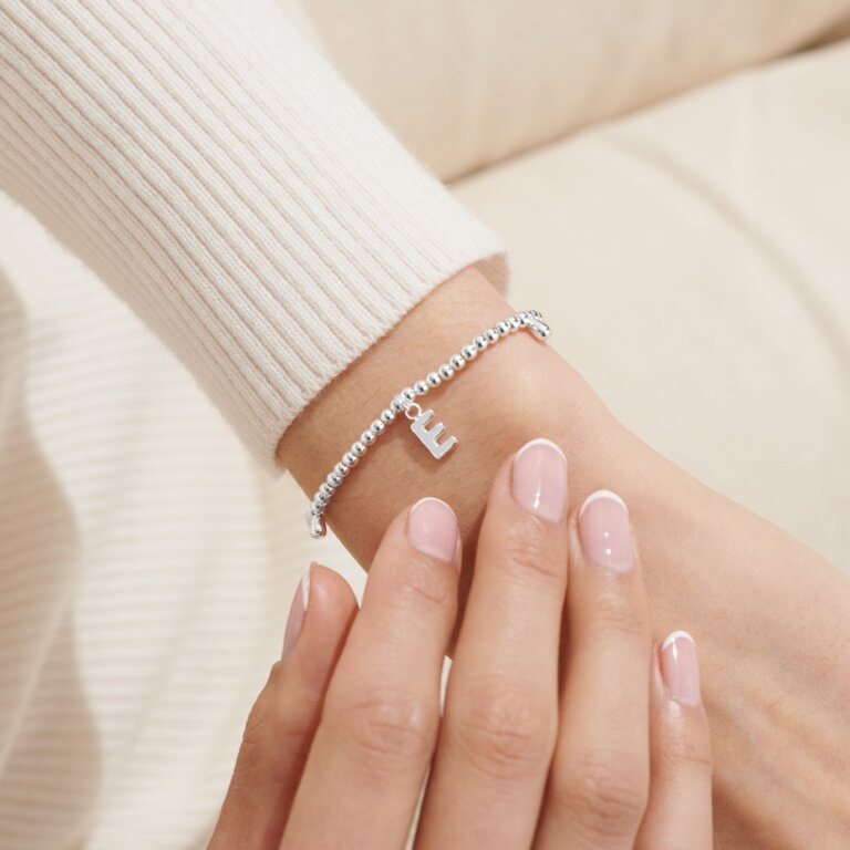 Joma Jewellery Silver Plated A Little 'Alphabet' Bracelets - More Than Just a Gift | Narborough Hall