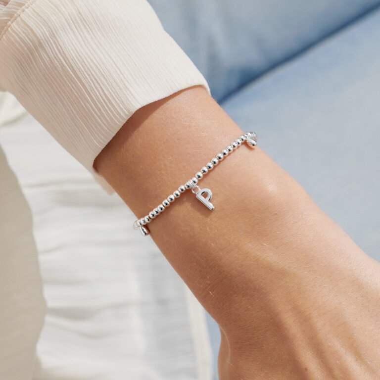 Joma Jewellery Silver Plated A Little 'Alphabet' Bracelets - More Than Just a Gift | Narborough Hall