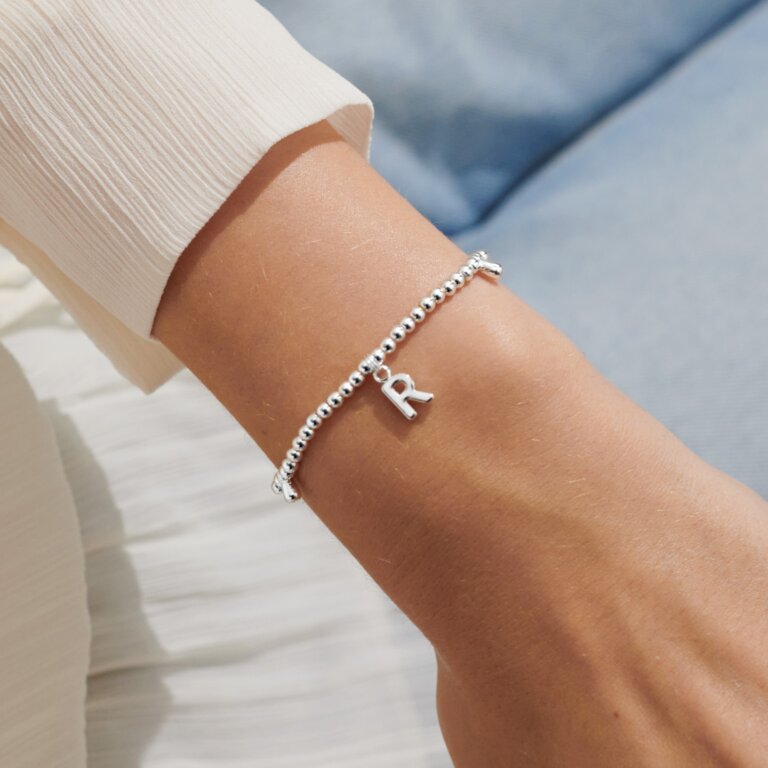 Joma Jewellery Silver Plated A Little 'Alphabet' Bracelets - More Than Just a Gift | Narborough Hall