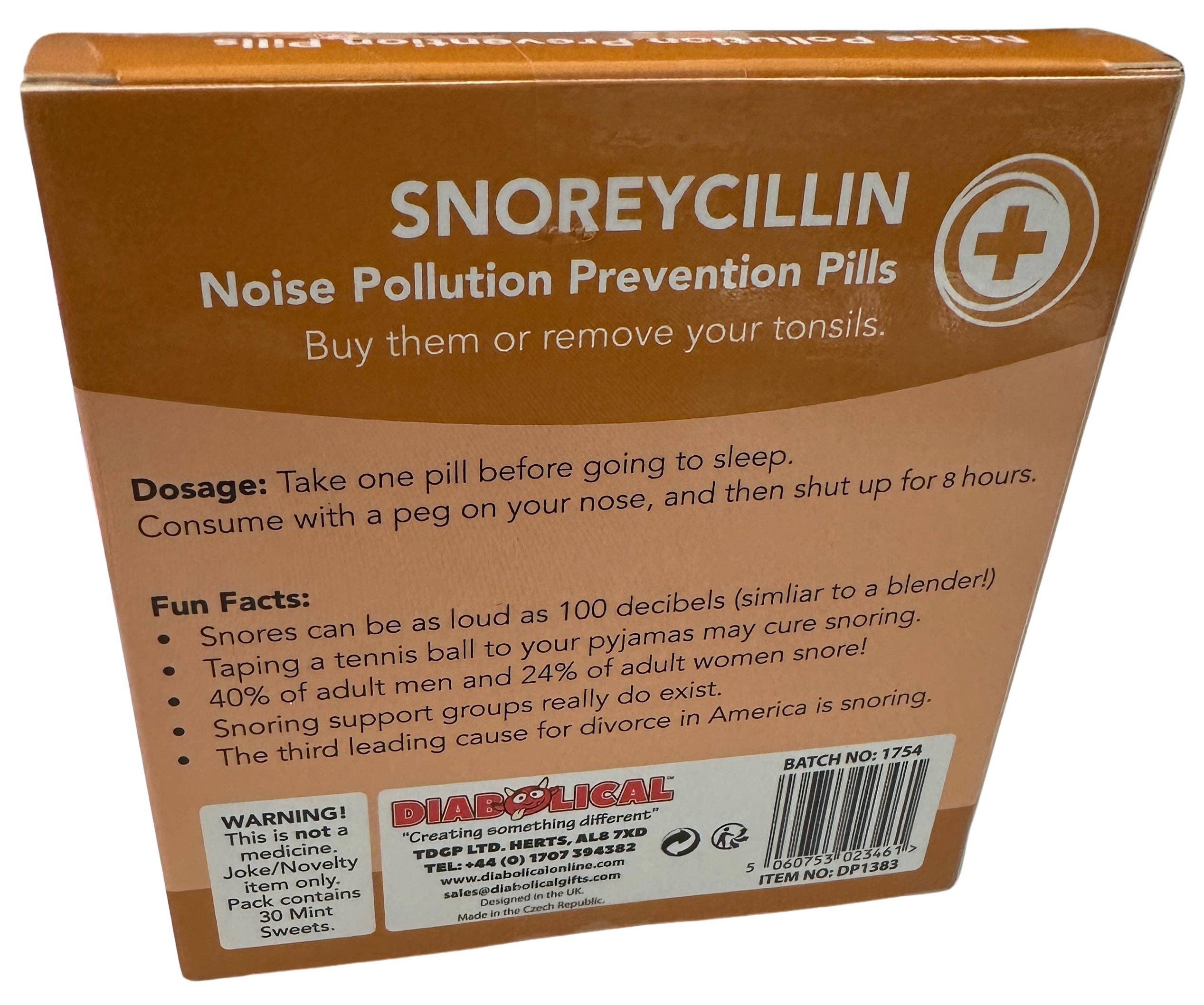 Snoreycillin Candy Mint Pills - More Than Just a Gift | Narborough Hall