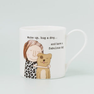 Rosie Made A Thing Hug a Dog Mug - More Than Just a Gift | Narborough Hall