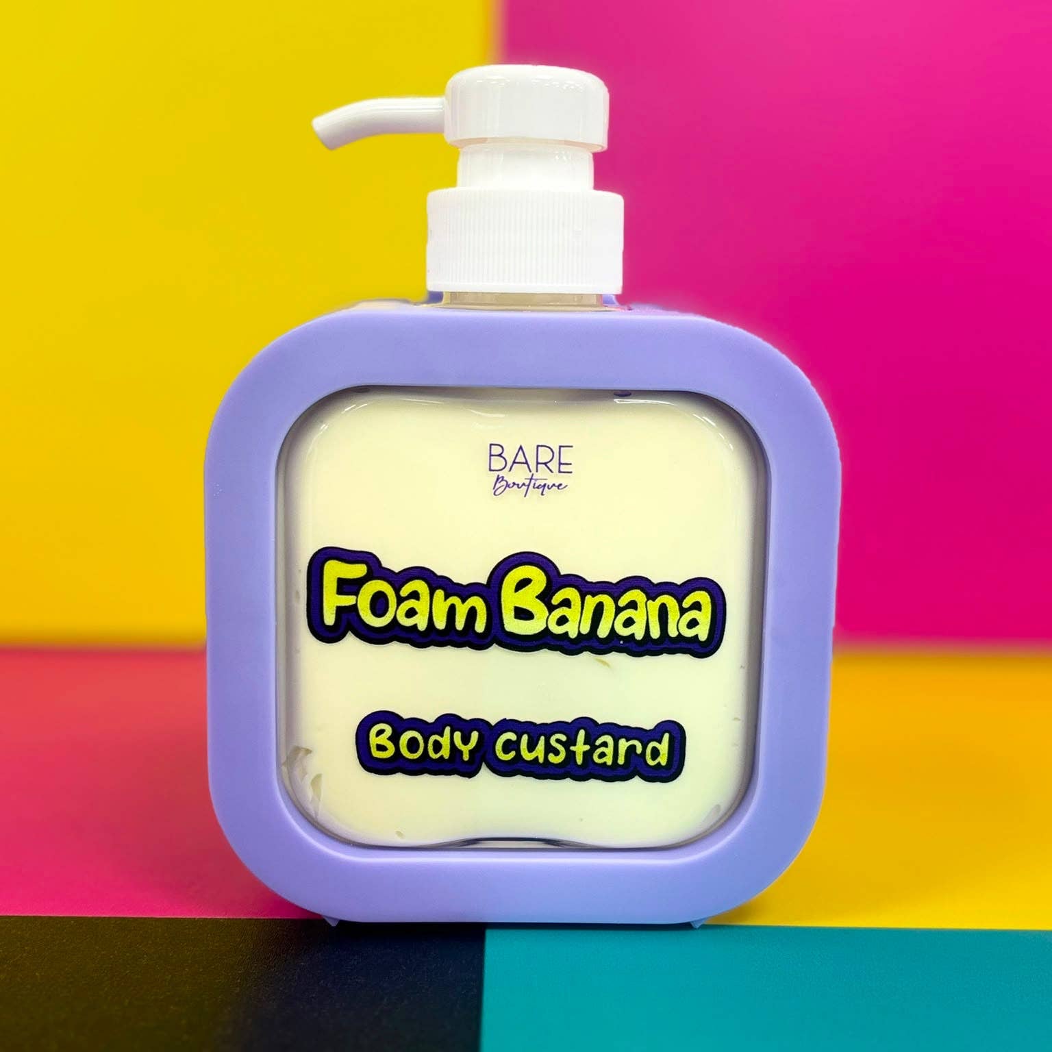 Bare Boutique - 300ml Foam Banana scented Body Custard