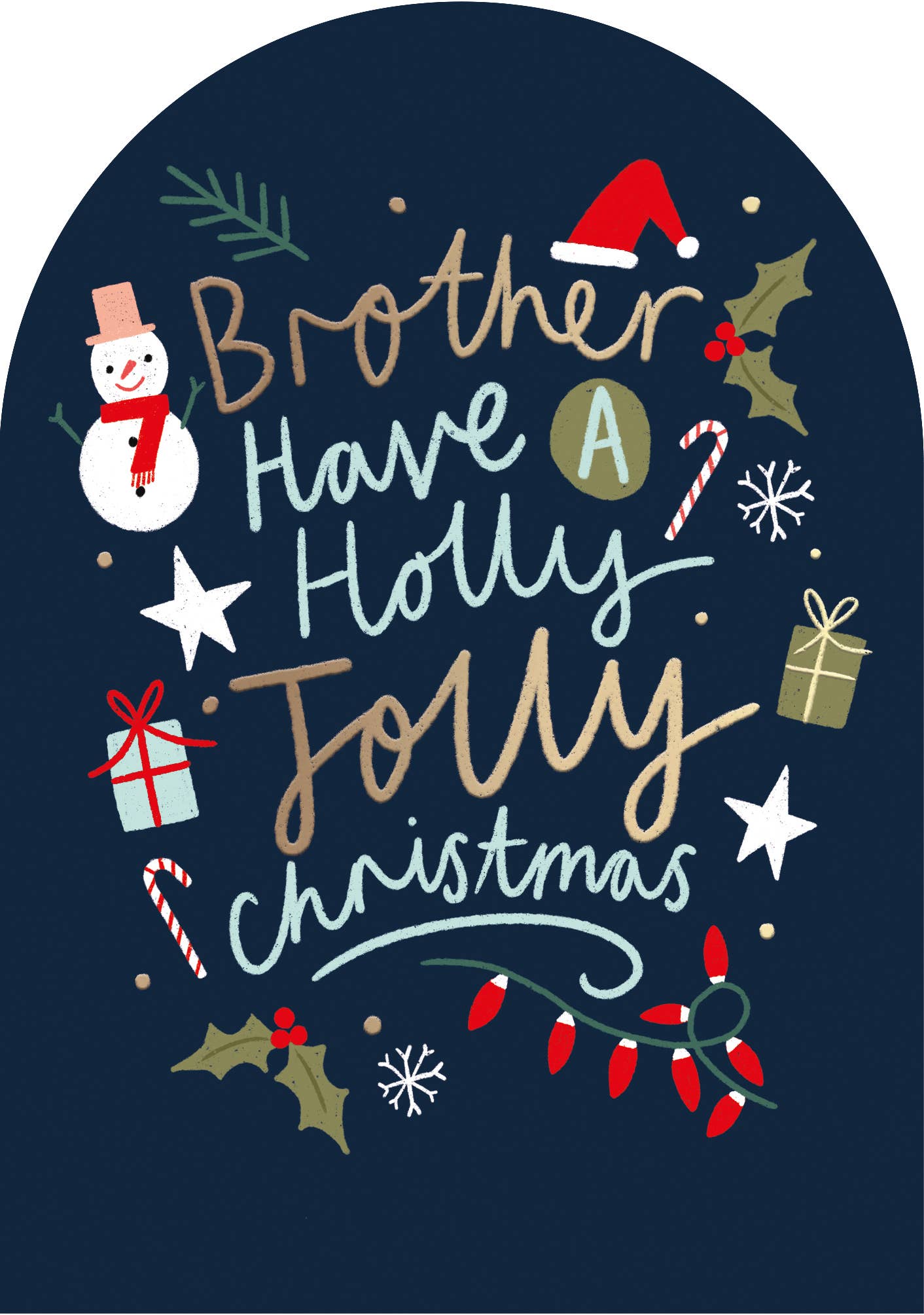 Hotchpotch - Sleigh Bells Brother Christmas Card
