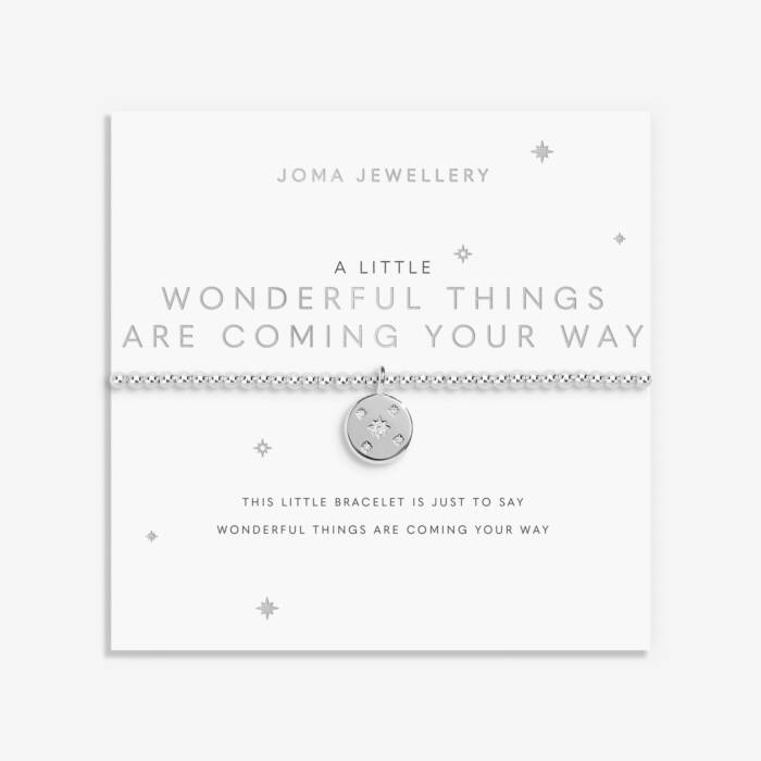 Joma A Little 'Wonderful Things Are Coming Your Way' Bracelet