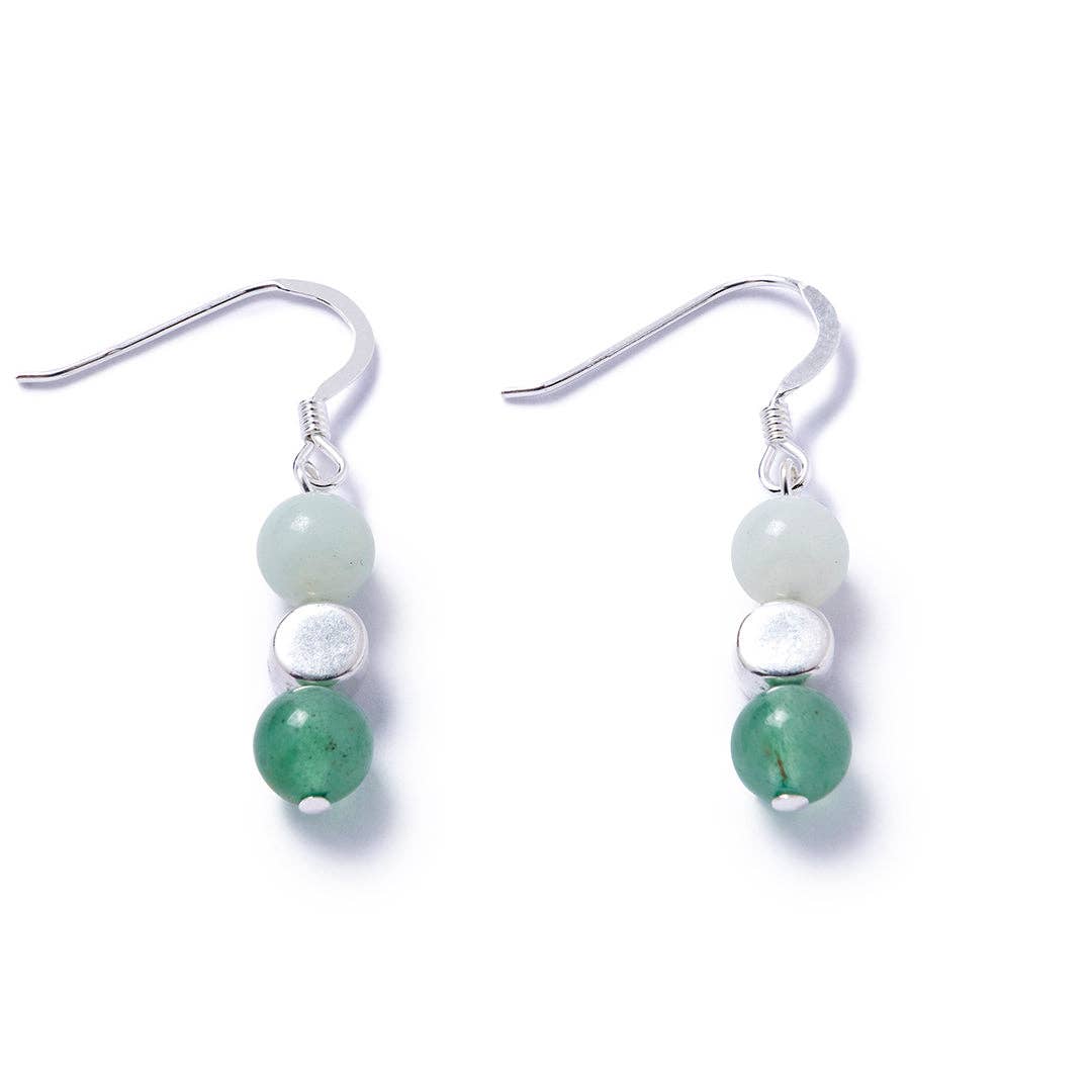 Carrie Elspeth Jewellery - Medley Gemstone Earrings: Pink