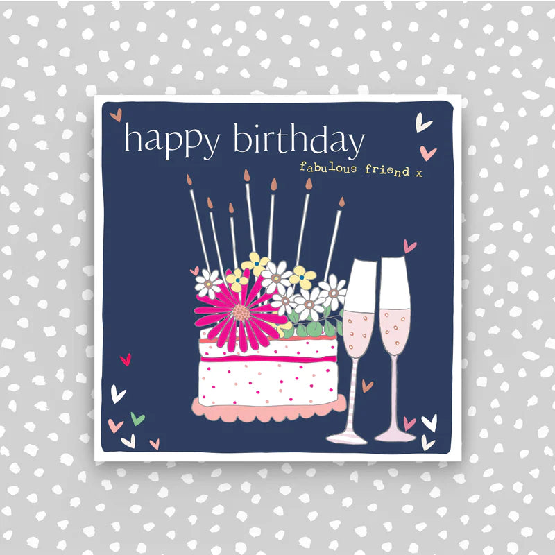 Molly Mae NEW Happy Birthday Fabulous Friend Greeting Card