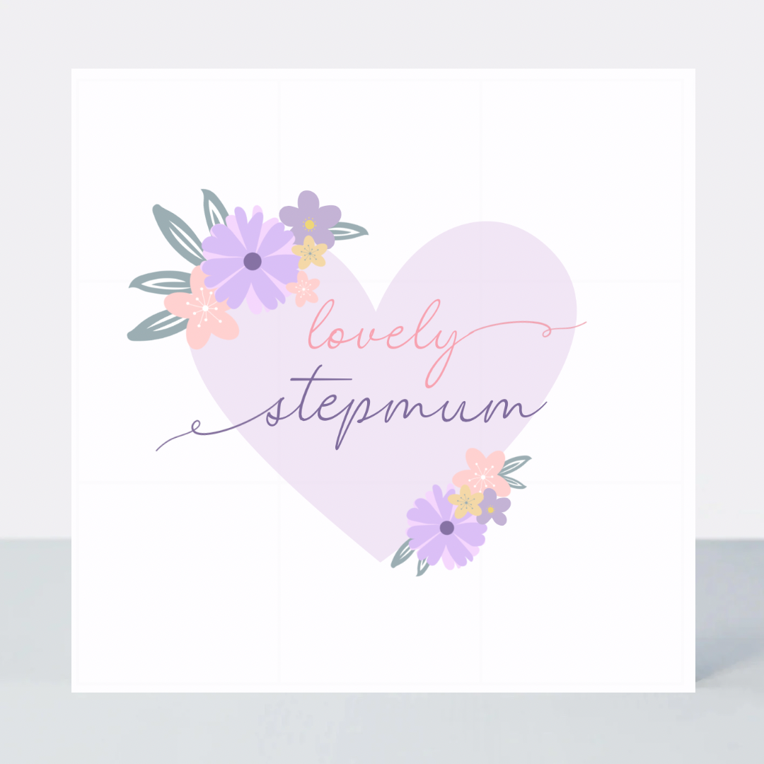 Lavender Haze Lovely Stepmum Card - More Than Just a Gift | Narborough Hall