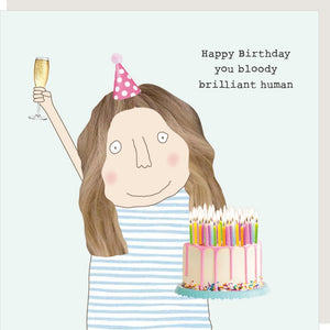 Rosie Made A Thing Brilliant Human Card - More Than Just a Gift | Narborough Hall