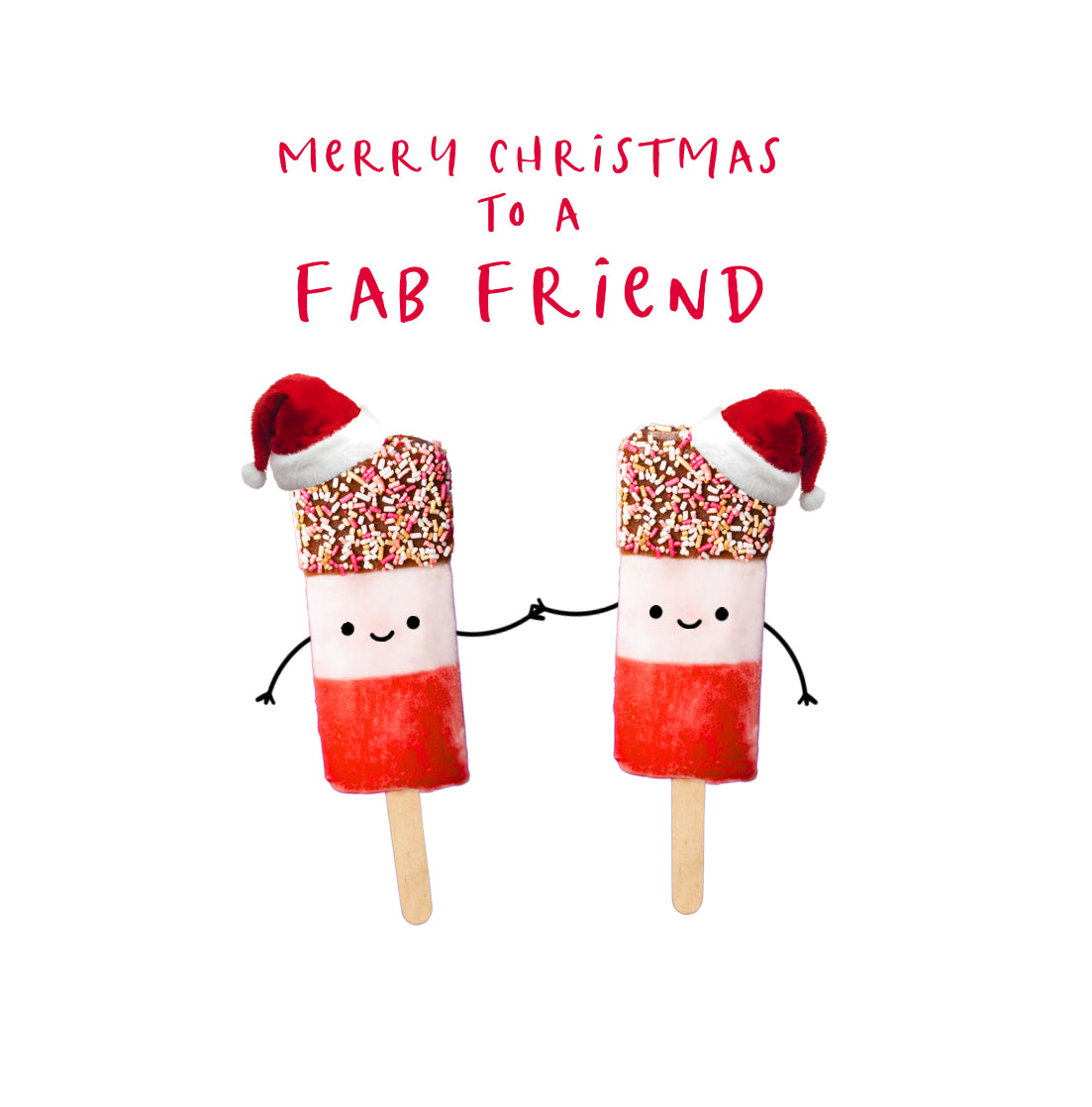 Better Together Fab Friend Christmas Card