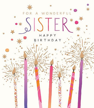 Pick 'N' Mix Wonderful Sister Birthday Card - More Than Just a Gift | Narborough Hall
