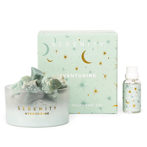 Serenity Aventurine Crystal Potpourri & Oil - More Than Just a Gift | Narborough Hall