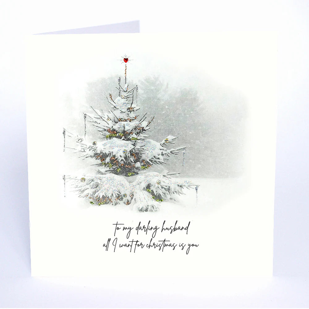 Five Dollar Shake To My Darling Husband All I Want… Christmas Card