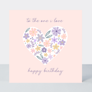 Lavender Haze One I Love Birthday Card - More Than Just a Gift | Narborough Hall