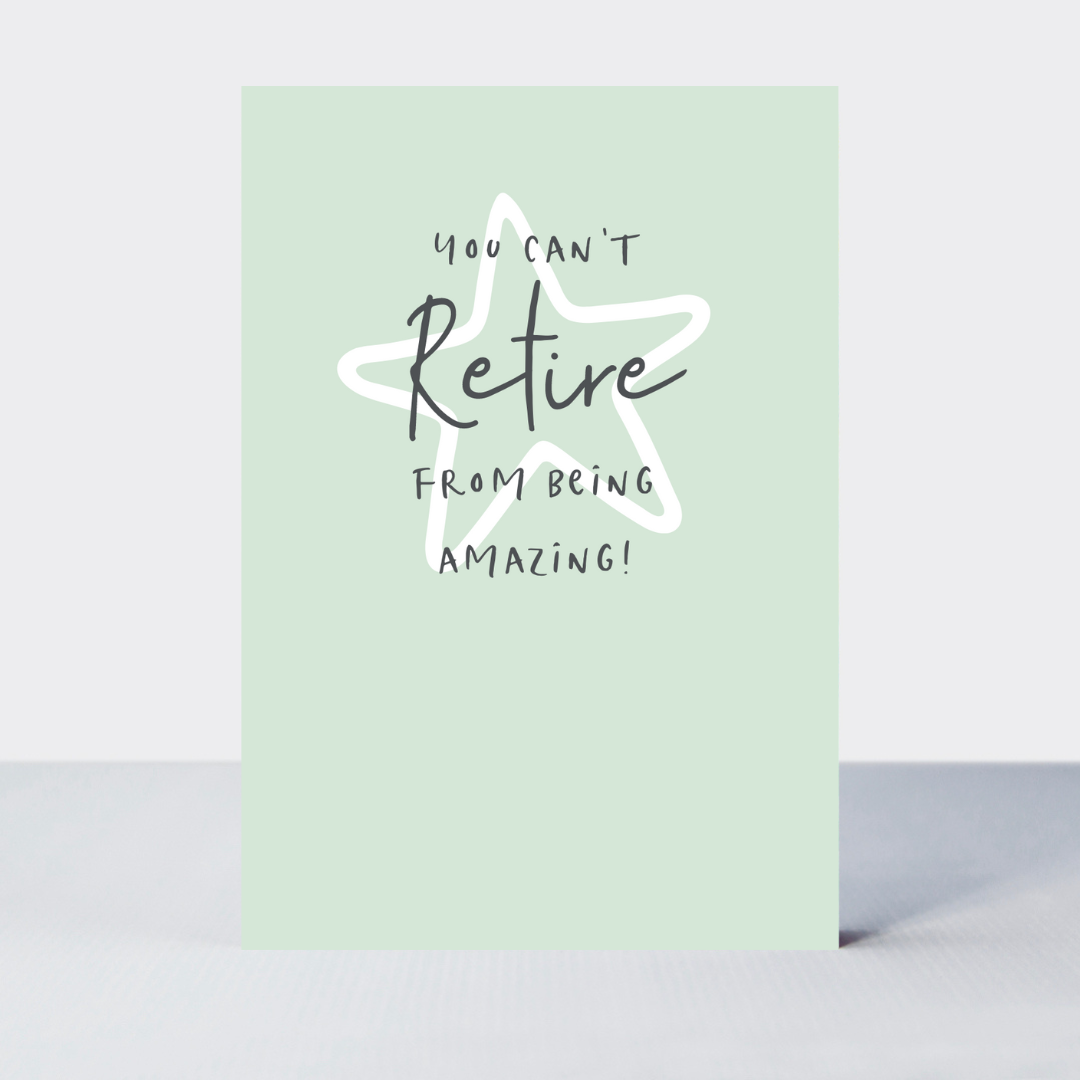 Wonderful You Retirement Card - More Than Just a Gift | Narborough Hall
