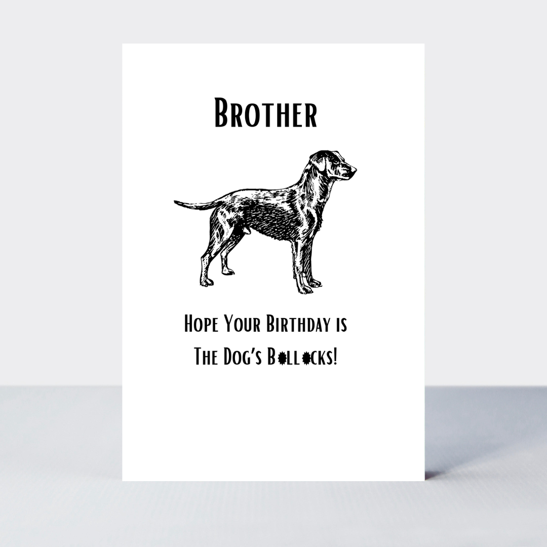Law Of The Jungle Brother Birthday Card - More Than Just a Gift | Narborough Hall