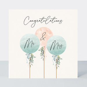 Camille Mr & Mrs Wedding Card - More Than Just a Gift | Narborough Hall