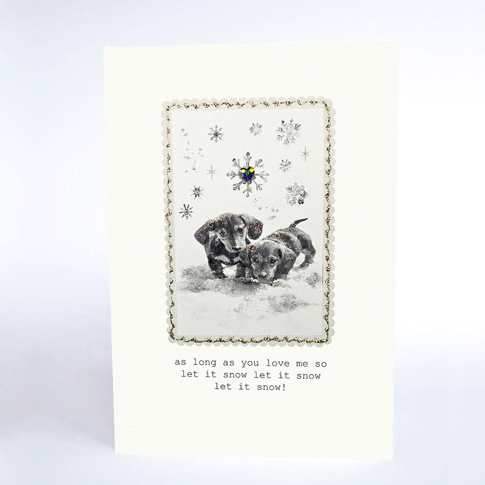 Five Dollar Shake As Long As You Love Me Let It Snow Let It Snow Let It Snow! Christmas Card