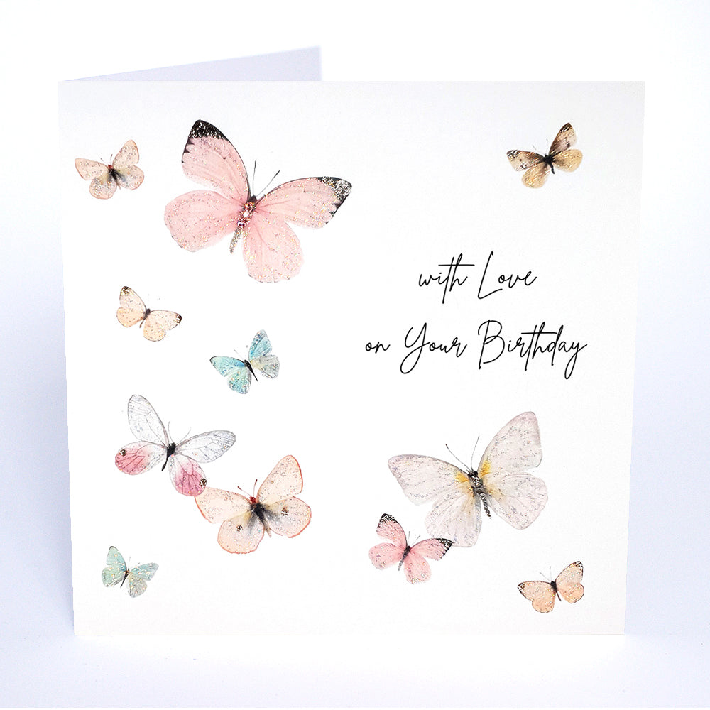 With Love On Your Birthday (Butterflies) - More Than Just a Gift | Narborough Hall