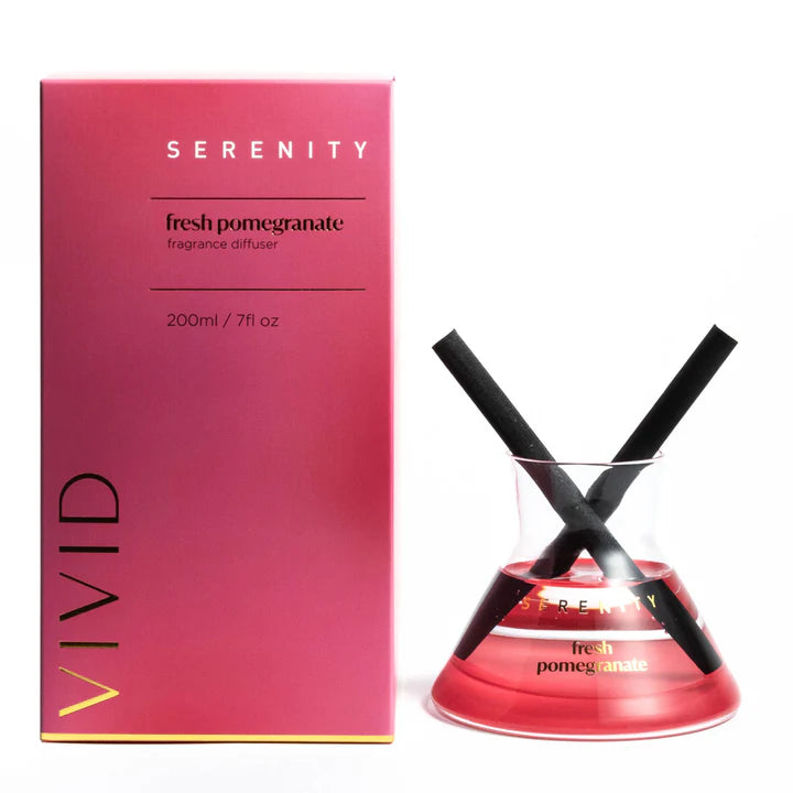 Serenity Vivid Diffuser - Fresh Pomegranate - More Than Just a Gift | Narborough Hall