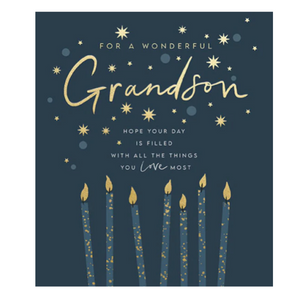 Reflections Grandson Card - More Than Just a Gift | Narborough Hall