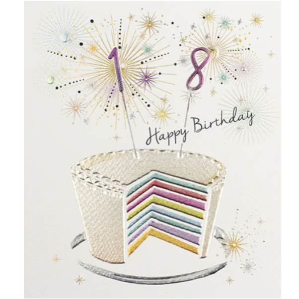 Amaretto - Happy 18th Birthday Card - More Than Just a Gift | Narborough Hall