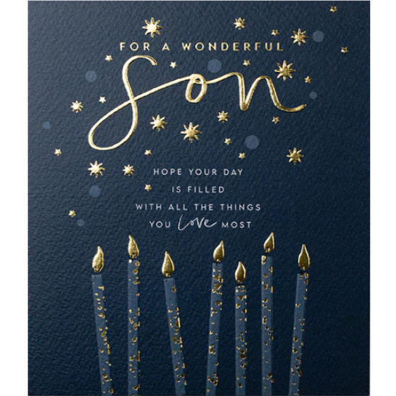 Reflections Wonderful Son Card - More Than Just a Gift | Narborough Hall