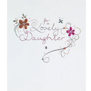 Mimosa - Lovely Daughter Card - More Than Just a Gift | Narborough Hall