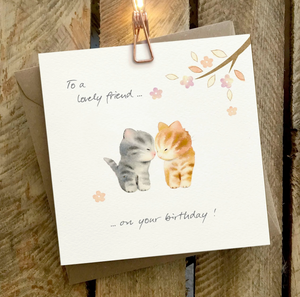 Ginger Betty 'Lovely Friend on your Birthday' card - More Than Just a Gift | Narborough Hall