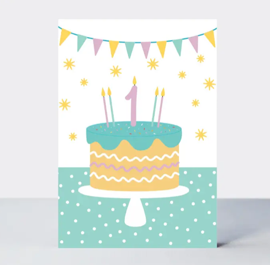 Make A Wish Age One Card - More Than Just a Gift | Narborough Hall