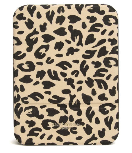 Alice Wheeler Leopard Folding Mirror