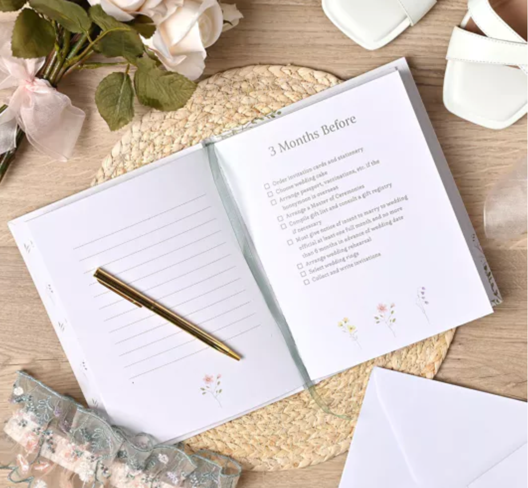 Love Story Wildflower Wedding Planner - More Than Just a Gift | Narborough Hall