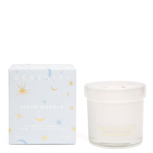 Serenity Crystal Healing & Clear Quartz Candle - More Than Just a Gift | Narborough Hall