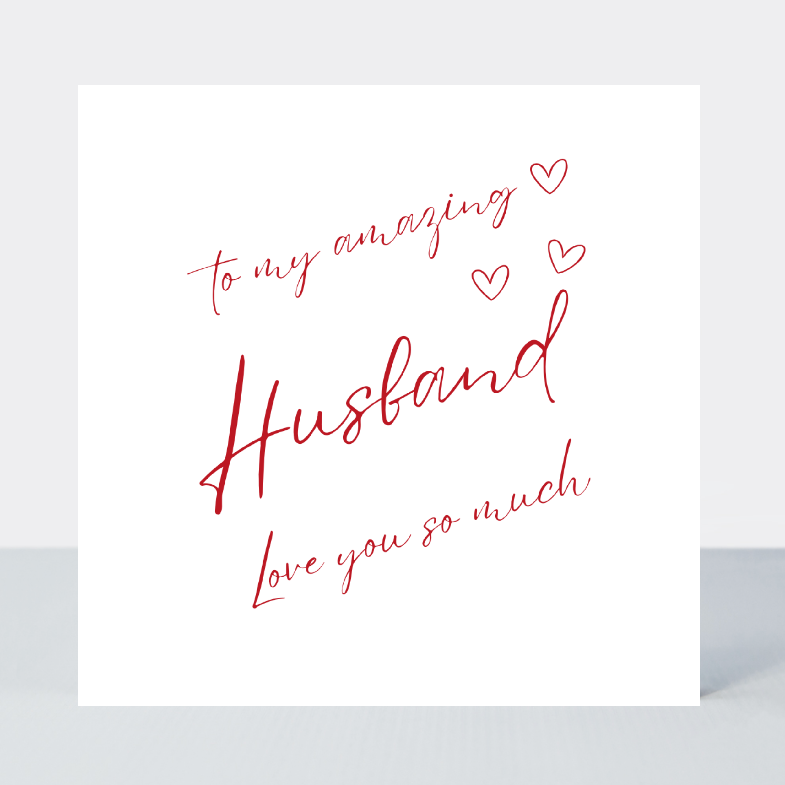 Flourish Amazing Husband Card - More Than Just a Gift | Narborough Hall