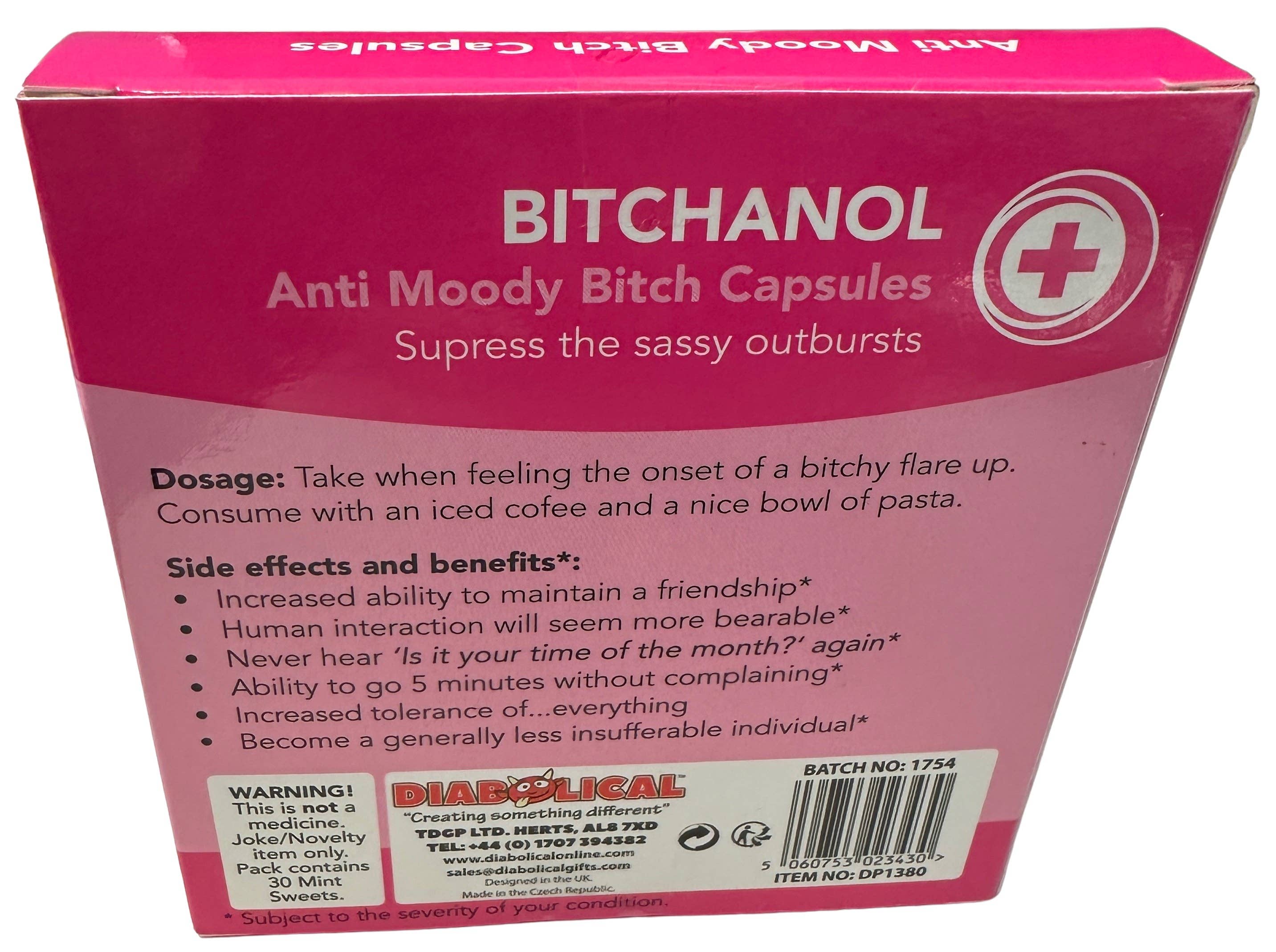 Bitchanol Candy Mint Pills